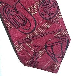 FINAL MARKDOWN Men's RM Style 100% Silk Necktie